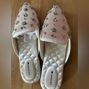 Sequined Birdie flats, never worn